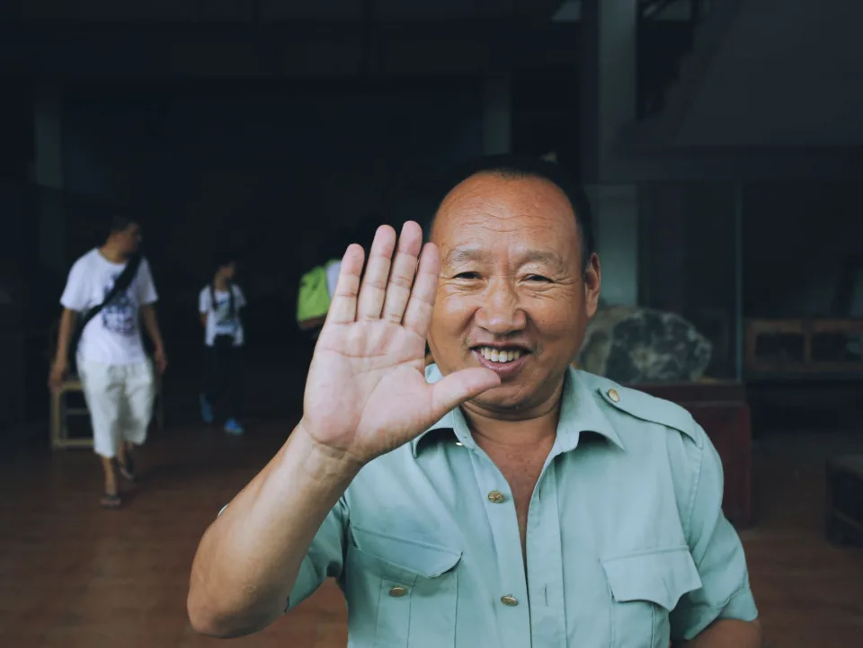Hồ Quốc Hoàng tại nơi làm việc